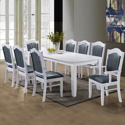 [B0270200036] MERLIN DINING TABLE 8 SEATS