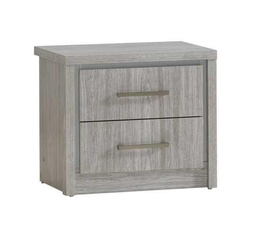 [A1050200018] TROY 2  DRAWERS NIGHT STAND