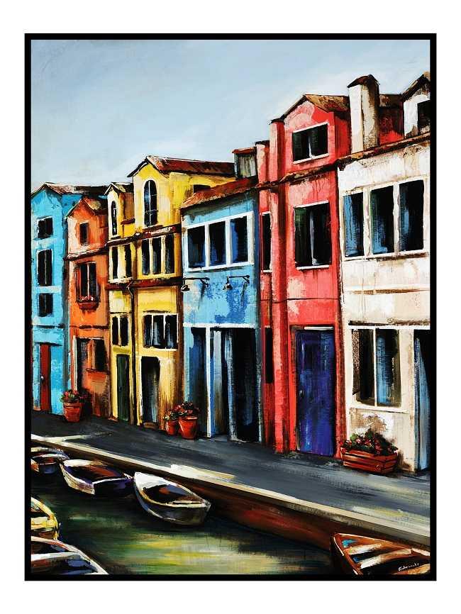 [X0010100239] VENEZA WALL ART