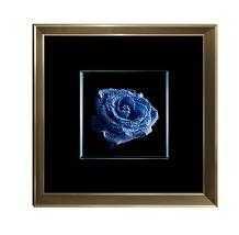 [X0010100249] BLUE ROSE WALL ART