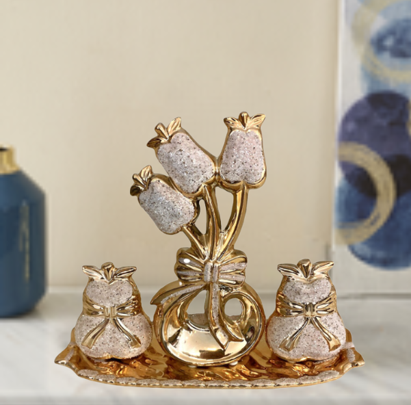 [Z0010100324] 4 PCS PEAR DECORATION SET