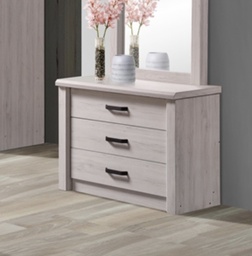 [A0840200003] MEDLEY 3 DRAWERS CHEST 5948 WITH MIRROR