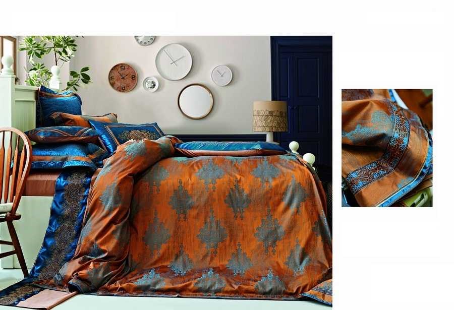 [Q0200100012] KING SIZE BED COVER 9 PCS
