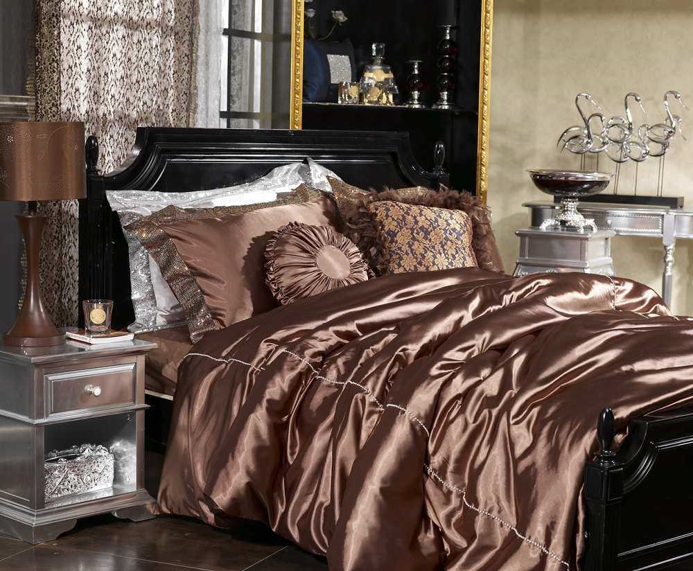 [Q0200100019] KING SIZE BED COVER 8 PCS