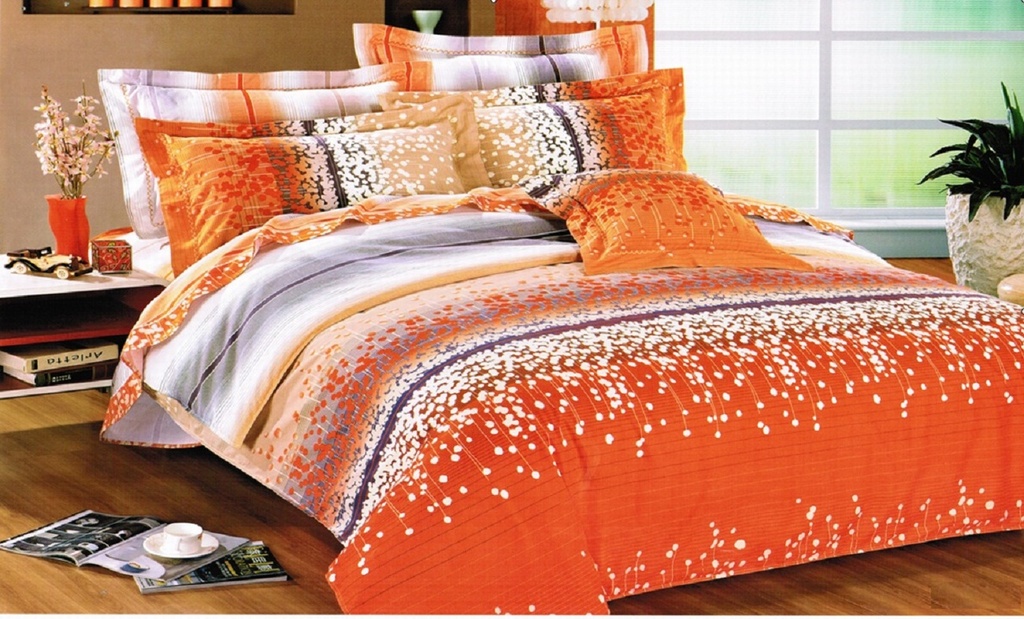 [Q0200100033] 5 PCS ZUMA KING SIZE BED COVER