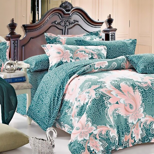 [Q0200100064] 5 PCS WAREN KING SIZE BED COVER
