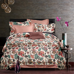 [Q0200100089] 5 PCS VALENCIA KING SIZE BED COVER