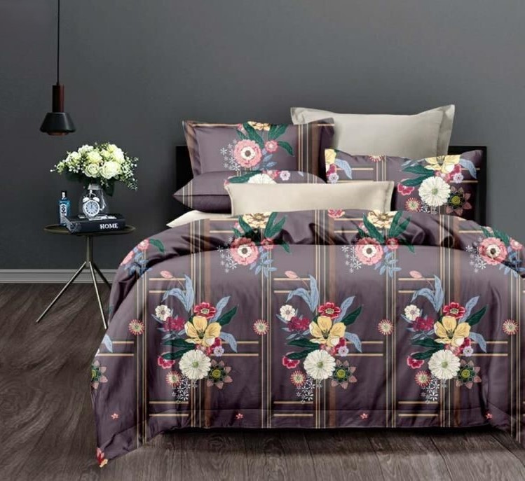 [Q0200100095] 5 PCS LEONA KING SIZE BED COVER