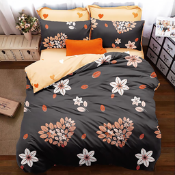 [Q0200100097] KING SIZE BED COVER 5 PCS