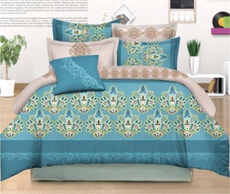 [Q0200100102] KING SIZE BED COVER 5 PCS