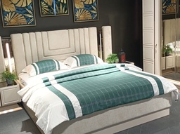 [Q0200100125] KING SIZE BED COVER 6 PCS