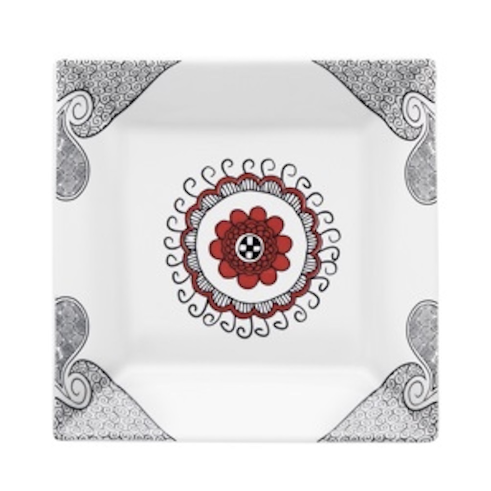 [Z0560400018] QUARTIER  BOHO SOUP PLATE