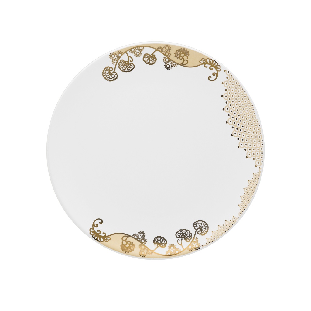 [Z0560400043] COUP GOLDEN DESSERT PLATE