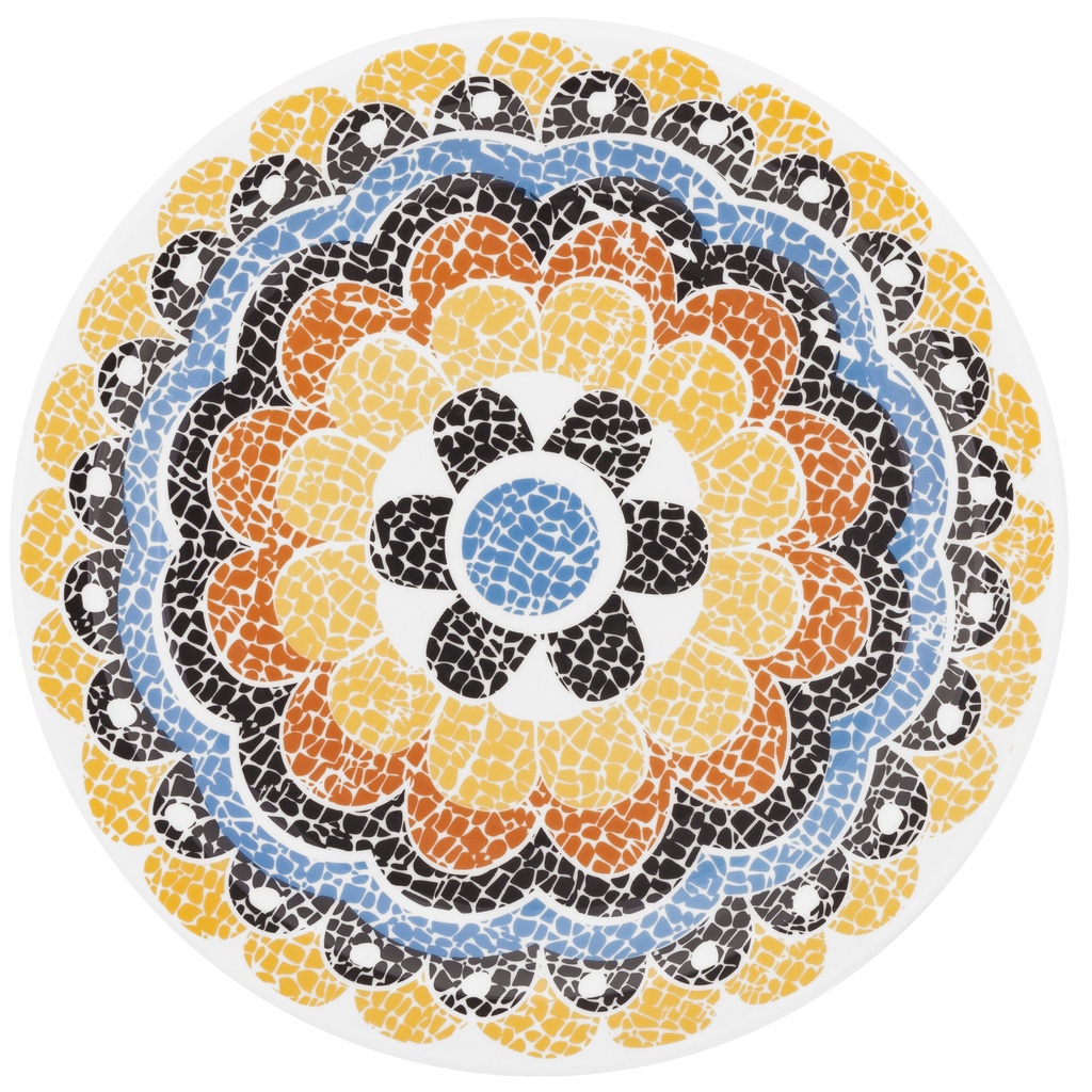 [Z0560400070] FLOREAL SUMMER DINNER PLATE