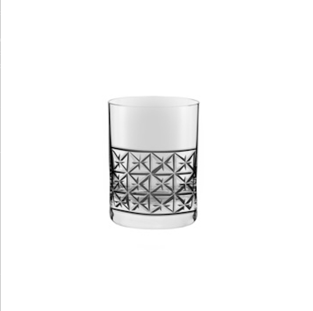 [Z0700400024] 6 PCS DRIZZLE CITY JUICE GLASS 80 ML