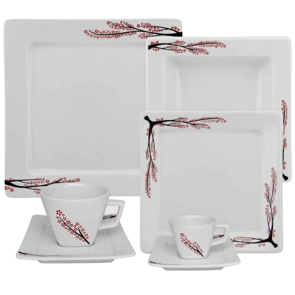 [Z0740400057] 42 PCS NARA BONSAI DINNER SET