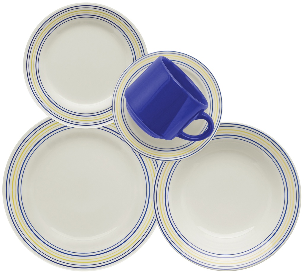 [Z0740400114] 30 PCS DONNA ELIS DINNER SET