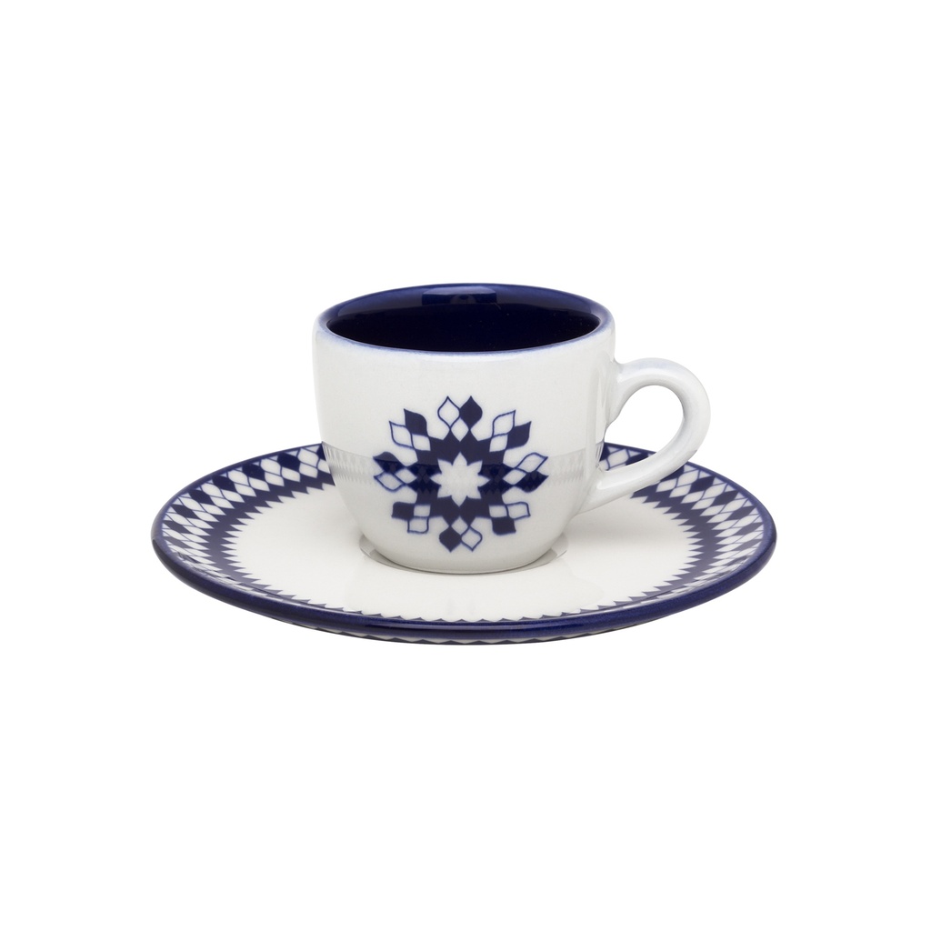 [Z0780400009] فنجان اسبريسو مع صحن  