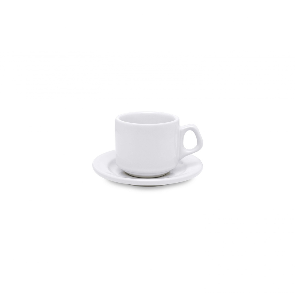 [Z0780400010] فنجان اسبريسو مع صحن  
