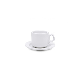 [Z0780400010] BIONA VITRAMIK COFFEE CUP WITH SAUCER