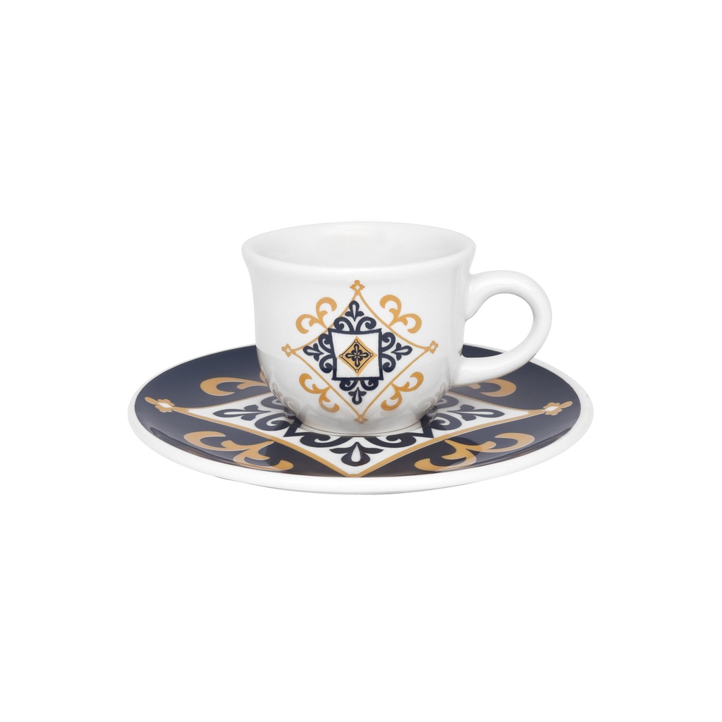 [Z0780400013] فنجان اسبريسو مع صحن  