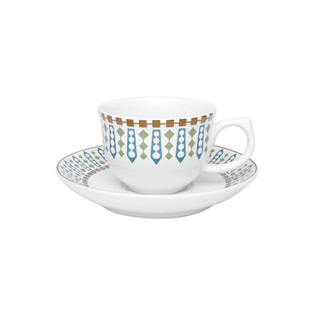 [Z0780400016] فنجان اسبريسو مع صحن  