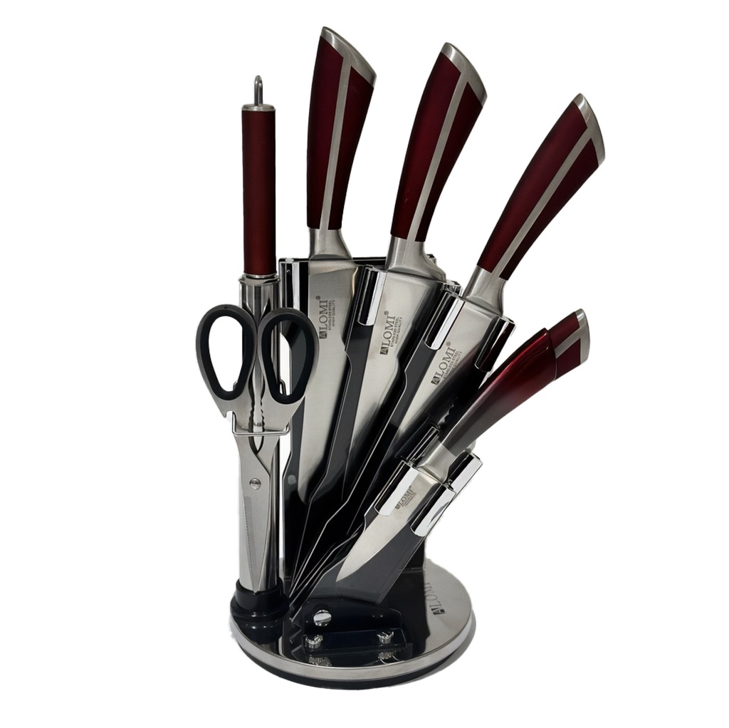 [Z074010619] 8 PCS PLENUS KNIVES BLOCK SET