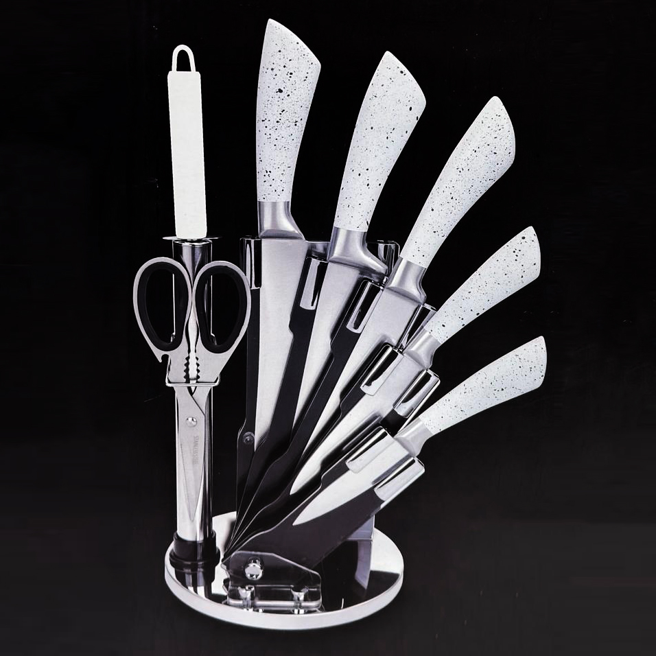 [Z074010622] 8 PCS PLENUS KNIVES BLOCK SET