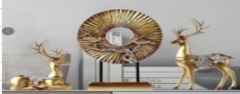 [Z0010100615] اكسسوار بتصميم غزال ٣ قطع بيني