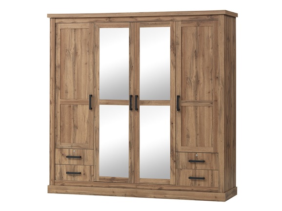 [A0310200018] BRAXTON 4 DOORS  WADROBE