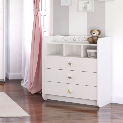 [F0150300030] VIA BABY  CHEST OF DRAWER