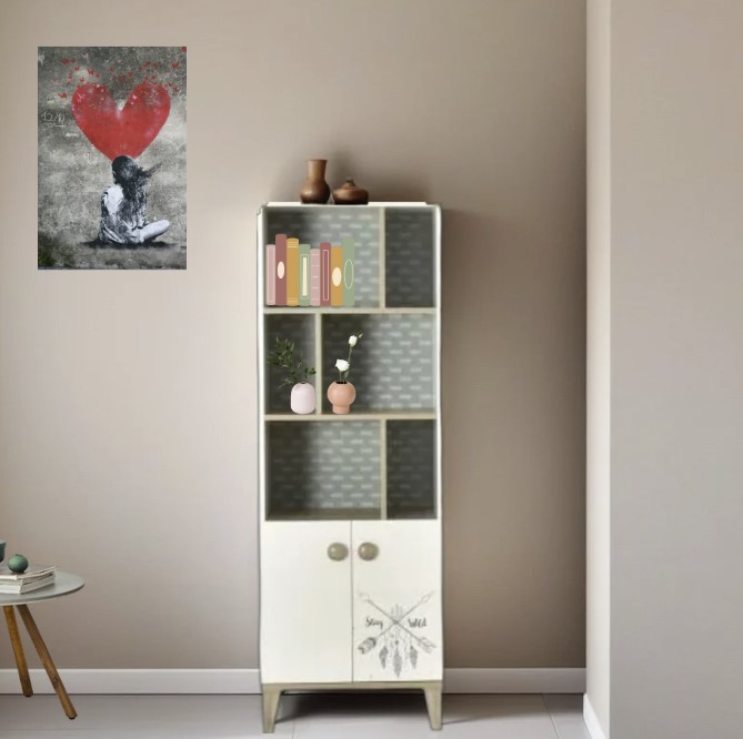 [I0010300075] YUCHI BOOKCASE